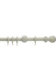 Honister 28mm Wood Curtain Pole Set French Grey