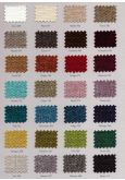 Iris blackout curtain fabric 28 colour options