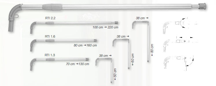 Sizing Guide for Telescopic Hospital Rails