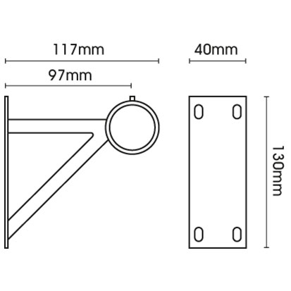 Specification of Heavy Duty Wall Bracket