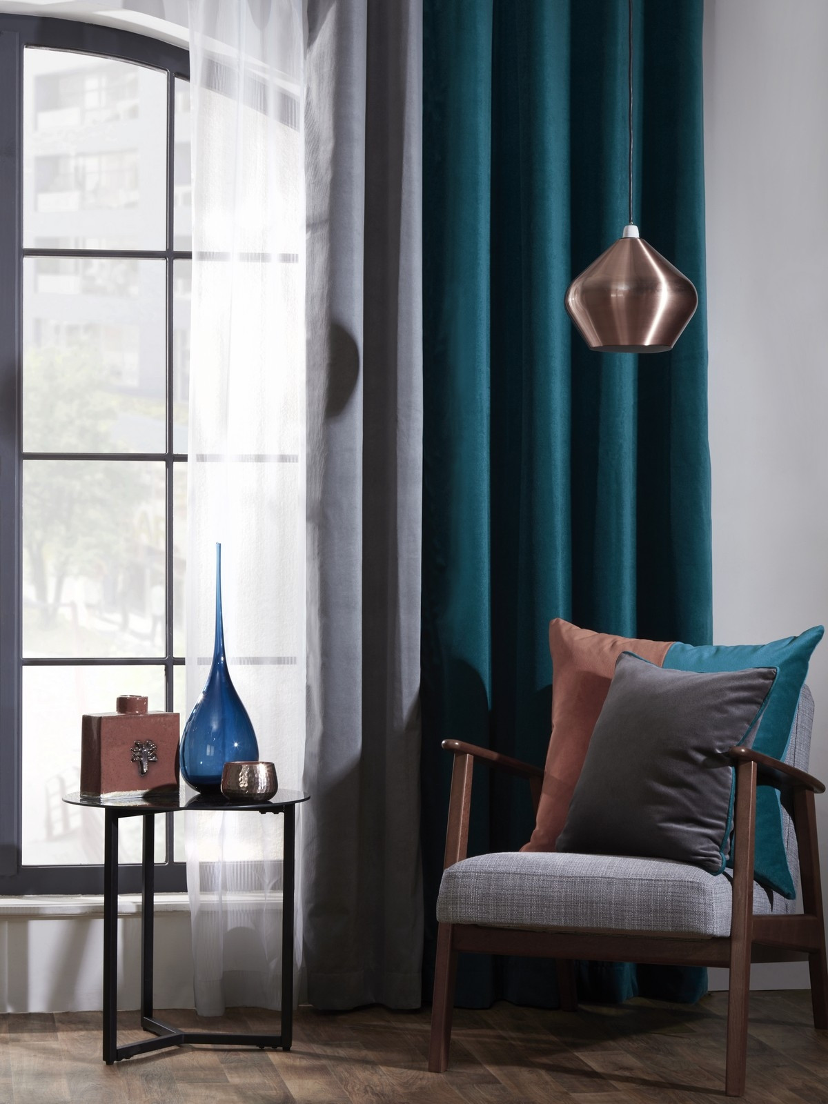 Velvet Flame Retardant Curtains